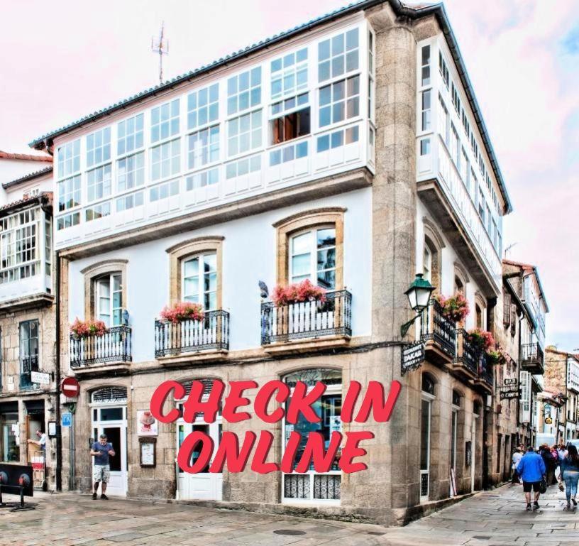 Pension O Codice By Moradas Nieto Santiago de Compostela Eksteriør billede