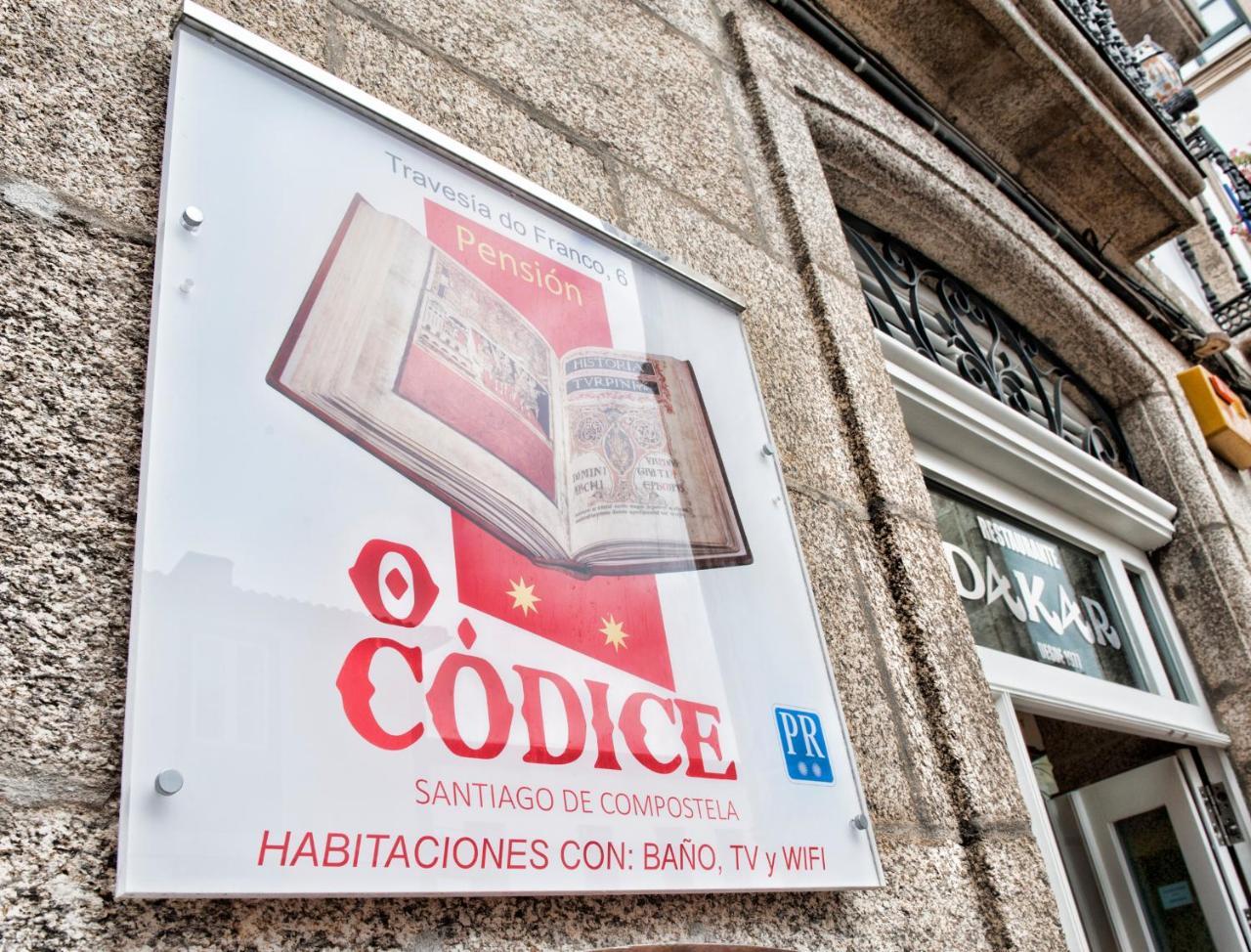 Pension O Codice By Moradas Nieto Santiago de Compostela Eksteriør billede